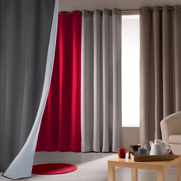 Biała zasłona termiczna 140x260 cm Icemount – douceur d'intérieur
