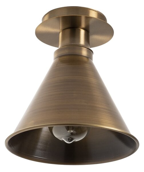 Lampa sufitowa w kolorze brązu z metalowym kloszem ø 20 cm Tramino – Opviq lights