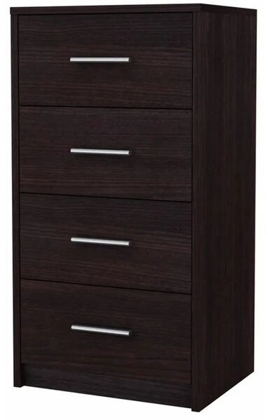 Minimalistyczna komoda z szufladami wenge - Gopox 5X