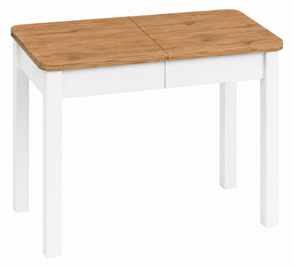 Stół 60x80/130 cm prostokątny rozkładany, blat zaowalony 3,6 cm, nogi i calgi Drewniane „ Kwadratowe ” I ArtDHome