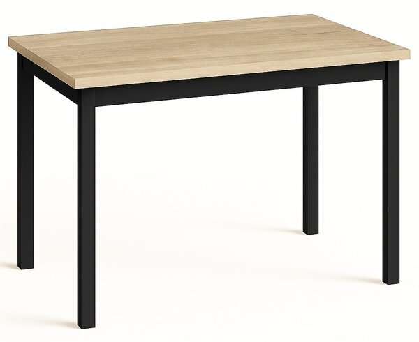 Stół 60x80 cm prostokątny nierozkładany, blat do kantu 1,8 cm, nogi Drewniane „ Kwadratowe ” | ArtD Home