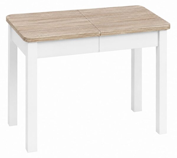 Stół 60x80/330 cm prostokątny rozkładany, blat zaowalony 3,6 cm, nogi i calgi Drewniane „ Kwadratowe ” I ArtDHome