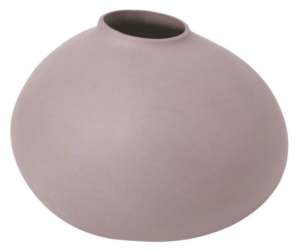 Jasnoróżowy porcelanowy wazon (wysokość 13 cm) Nona – Blomus