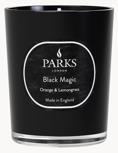 Świeca zapachowa Black Magic (pomarańcza & trawa cytrynowa)