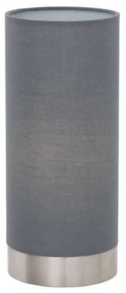 EGLO Lampa stołowa Pasteri, kolor szary i matowy nikiel