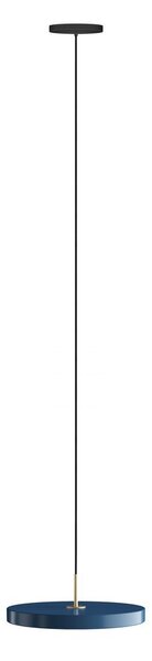 Ciemnoniebieska lampa wisząca UMAGE Asteria, Ø 43 cm