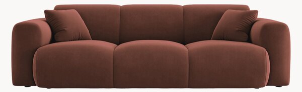 Sofa z weluru Nolio (3-osobowa), S 235 cm
