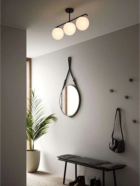 Nordlux - Grant 3 Lampa Sufitowa Black