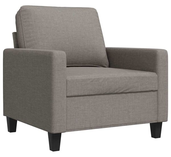 Fotel, taupe, 60 cm, obity tkaninÄ