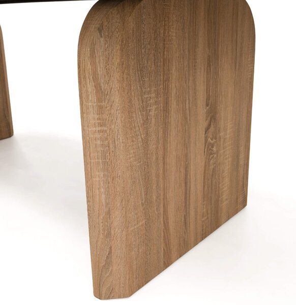 MebleMWM Stół rozkładany CHANDLER 200/300x95 Dąb natural