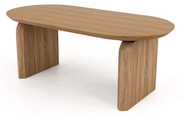 MebleMWM Stół rozkładany CHANDLER 200/300x95 Dąb natural