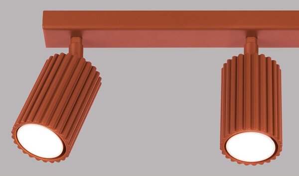 Ceglasta lampa punktowa 6,5x45 cm Gleam – Sollux