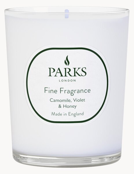 Ręcznie wykonana świeca zapachowa Fine Fragrance (rumianek, fiołek & miód)
