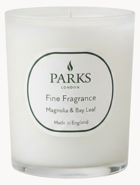 Ręcznie wykonana świeca zapachowa Fine Fragrance (magnolia, liść laurowy & białe piżmo)