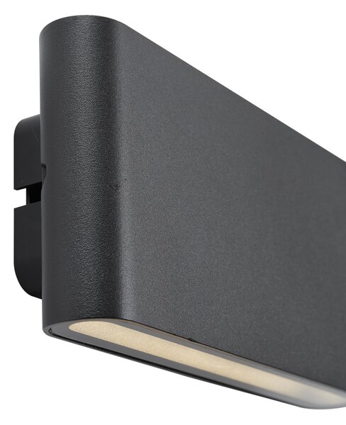 Lampa ścienna czarna magnetyczna z możliwością ładowania LED - Batt