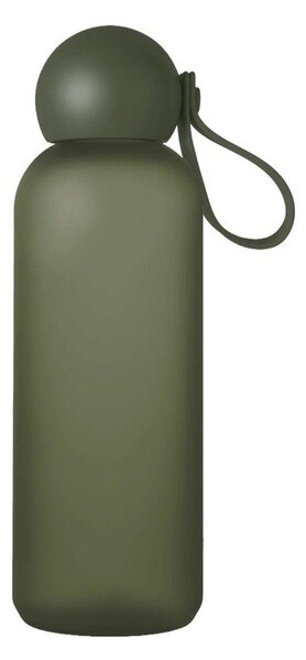 Zielona podróżna butelka z plastiku z recyklingu 650 ml Tom – Sagaform