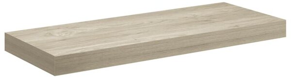 Półka ścienna, kolor dębowy, 60x23,5x3,8 cm, mdf
