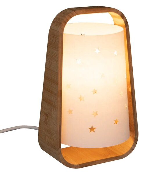 Lampka dziecięca STARDUST biała, 26 cm