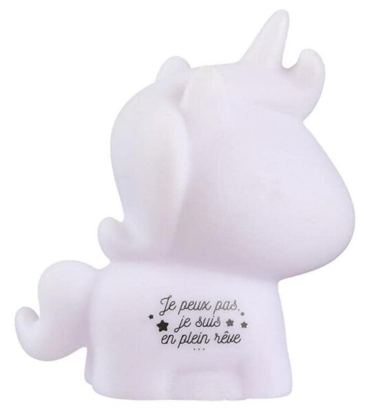 Dziecięca lampka nocna LED UNICORN 10x7,5 cm