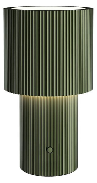 Lampa Stołowa Belid, Iluma, ściemnialny, zielony, salon, aluminium, nowoczesny