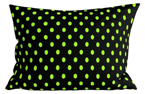Polibawełniana poszewka na poduszkę COLAM GREEN POLY 50x70 cm, zielona