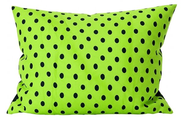 Polibawełniana poszewka na poduszkę COLAM GREEN POLY 50x70 cm, zielona