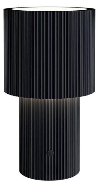 Lampa Stołowa Herstal, Iluma, ściemnialny, czarny, salon, aluminium, nowoczesny