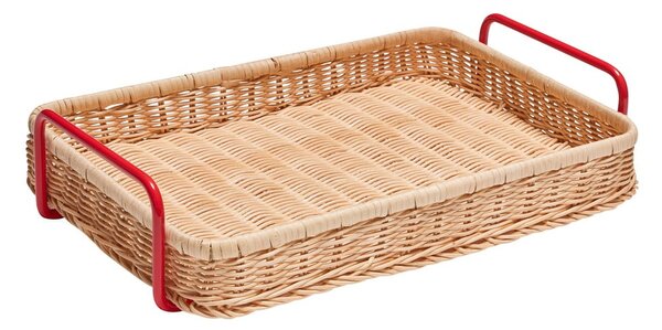 Rattanowa taca do serwowania 27x42 cm Splint – Hübsch