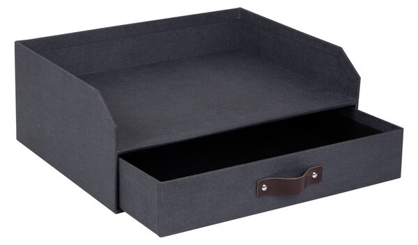 Kartonowy organizer na dokumenty z szufladką Walter – Bigso Box of Sweden