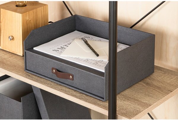 Kartonowy organizer na dokumenty z szufladką Walter – Bigso Box of Sweden