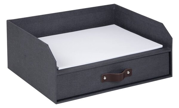 Kartonowy organizer na dokumenty z szufladką Walter – Bigso Box of Sweden