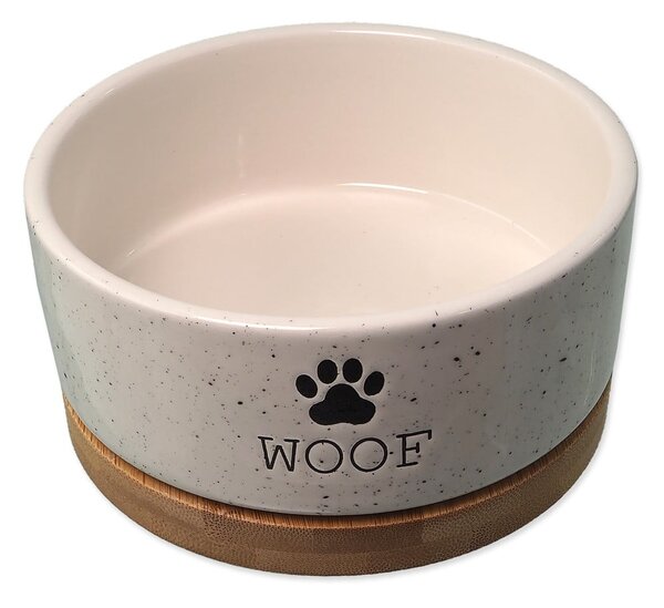 Miska ceramiczna ø 13 cm Dog Fantasy WOOF – Plaček Pet Products