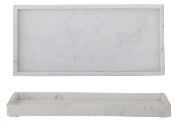 Marmurowa taca dekoracyjna 18x38 cm Majsa – Bloomingville