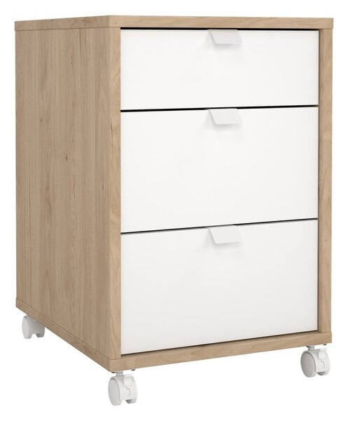 Biało-naturalna szafka w dekorze dębu 41x61 cm Sign – Tvilum