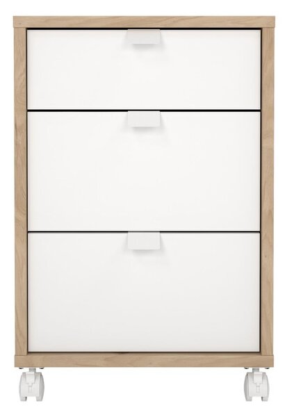 Biało-naturalna szafka w dekorze dębu 41x61 cm Sign – Tvilum