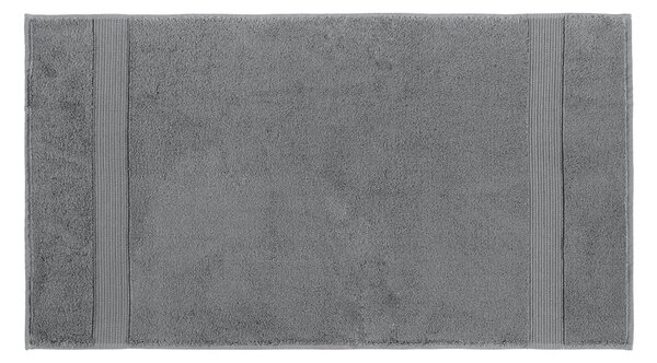 Ciemnoszary bawełniany ręcznik 30x50 cm Chicago – Foutastic