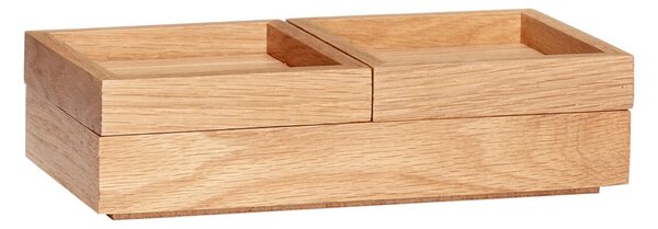 Drewniany organizer Staple – Hübsch