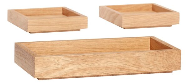 Drewniany organizer Staple – Hübsch