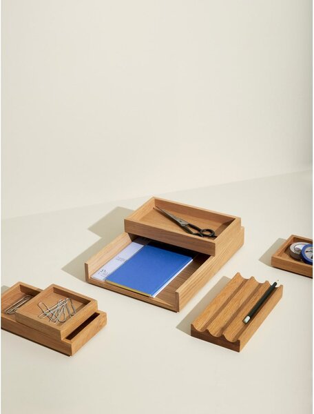 Drewniany organizer Staple – Hübsch