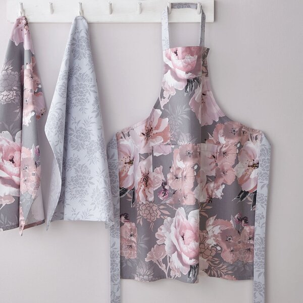 Bawełniany fartuch Dramatic Floral – Catherine Lansfield