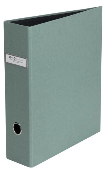 Zielony kartonowy organizer na dokumenty Archie Canvas Paper Laminate – Bigso