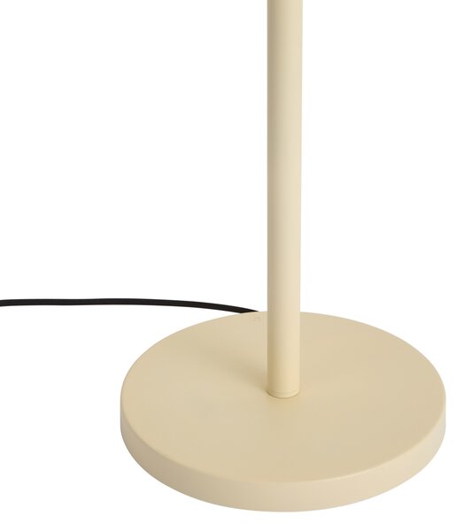 Lampa podłogowa beżowa z abażurem z papierowego sznurka 50/50/25 - Simplo