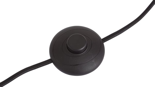 Lampa podłogowa beżowa z abażurem z papierowego sznurka 50/50/25 - Simplo
