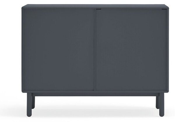 Ciemnoszara niska komoda 120x90 cm Corvo – Teulat