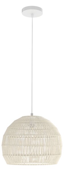 Lampa sufitowa boho z regulowaną wysokością zawieszenia