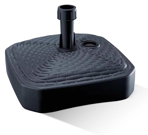 Stojak na parasol Kwadratowy Antracyt 12 l Do masztu 24-30 mm