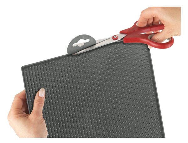 Szara gumowa podkładka do naczyń 40x30 cm Maxi – Wenko