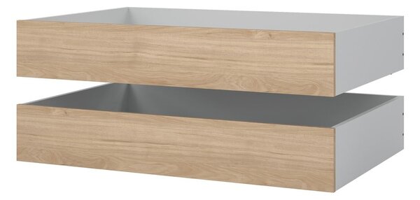 Szuflady pod łóżko w naturalnym kolorze zestaw 2 szt. Naia – Tvilum