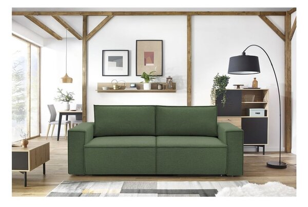 Zielona sofa 245 cm Nihad – Bobochic Paris