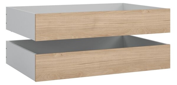Szuflady pod łóżko w naturalnym kolorze zestaw 2 szt. Naia – Tvilum